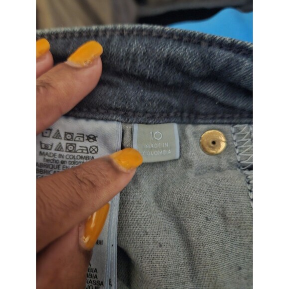 Michael Kors Denim - Michael Kors Women’s Blue Denim Skinny Stretch Jeans 5-Pocket Button